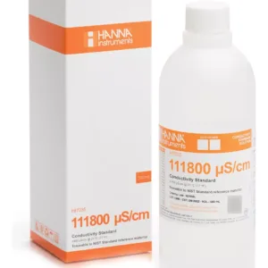 Solución Ec Conductividad 111800 S/cm 500ml Hanna Hi7035l