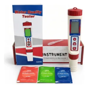 Medidor Ph Ec Tds Temperatura Salinidad Peachimetro DIGIDI GX6