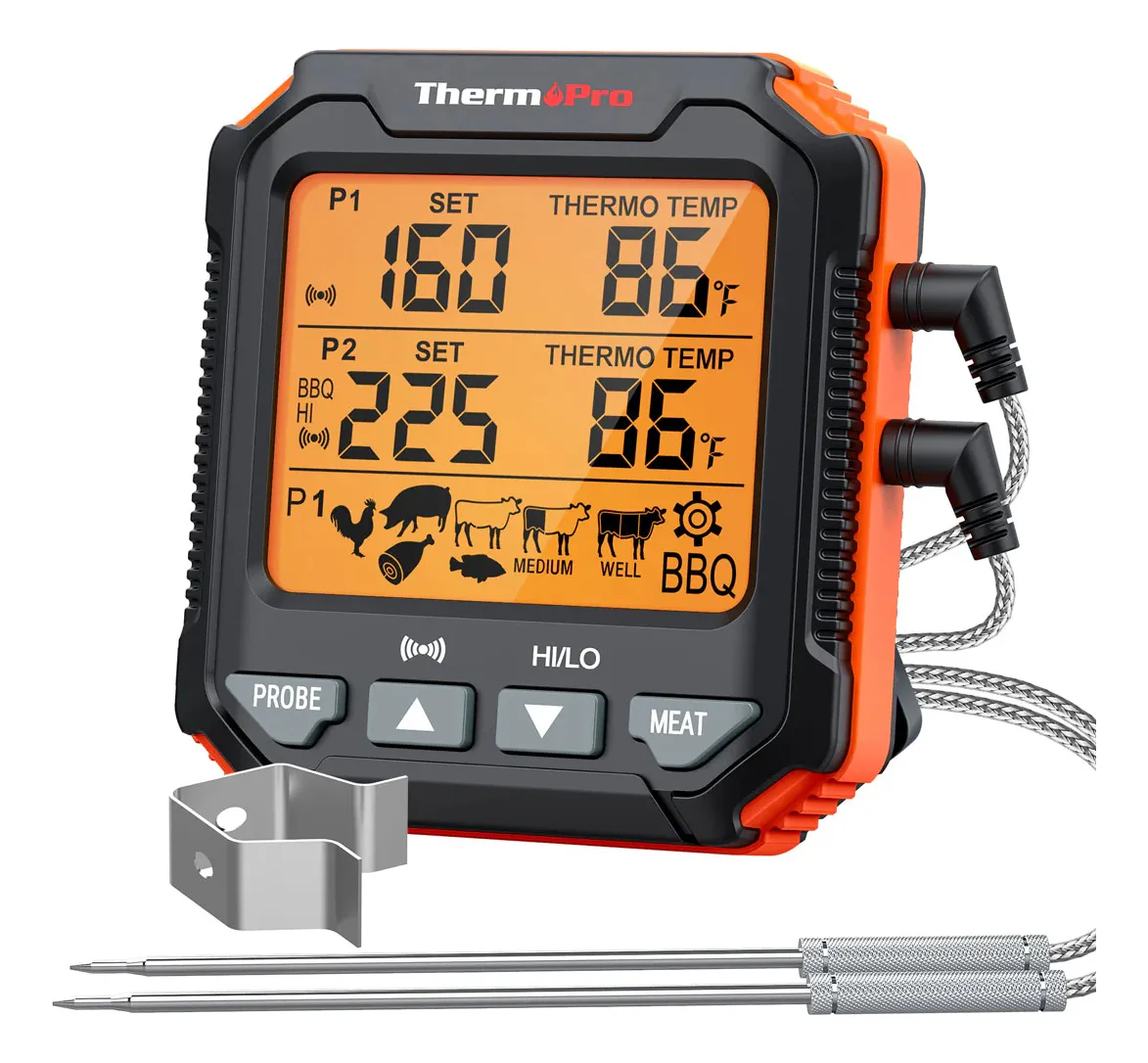 Termómetro Digital Carne Sondas Gastronomía Thermopro TP717