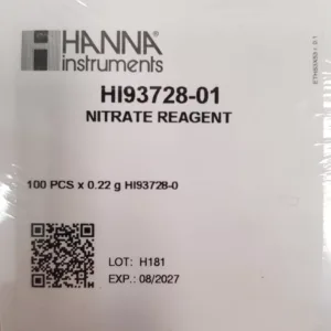 Soluciones De Nitrato Hanna Hi93728-01 Pack 100 Unidades