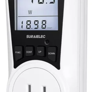 Medidor Consumo Monofasico Potencia Voltaje Kilovatio SURAIELEC