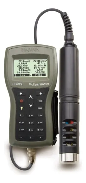 Medidor Multiparamétrico Ph Orp Ec Sonda 4m Hanna Hi9829 - Image 4