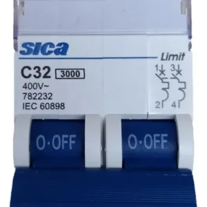 Termica Bipolar Termomagnetica 32a 2x32 Limitador Disjuntor