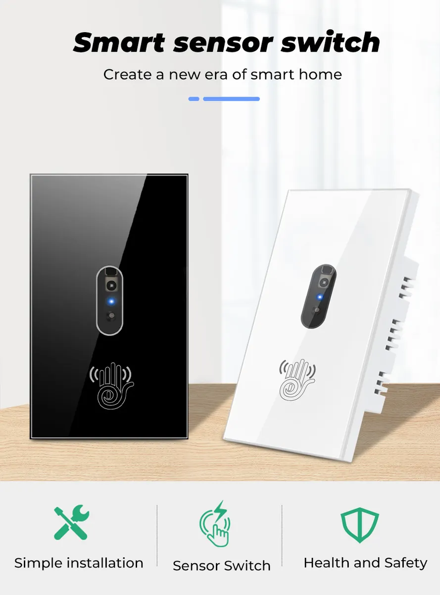 Sensor Luz Movimiento Sin Contacto Interruptor Infrarrojo 20 A 220v - Image 5