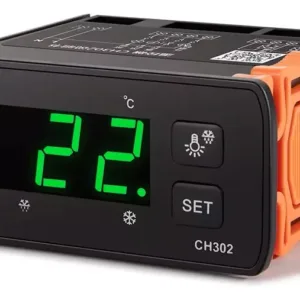 Termostato Digital Controlador Temperatura Monitoreo Ch302