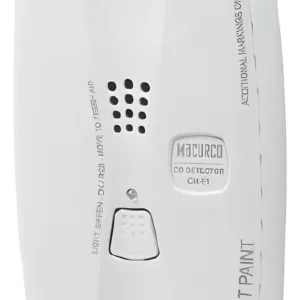 Detector de Monoxido de Carbono (CO) BOSCH modelo Macurco CM-E1