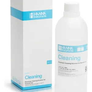 Solución de limpieza botella de 500 ml para depósitos salinos Hanna modelo HI70670L