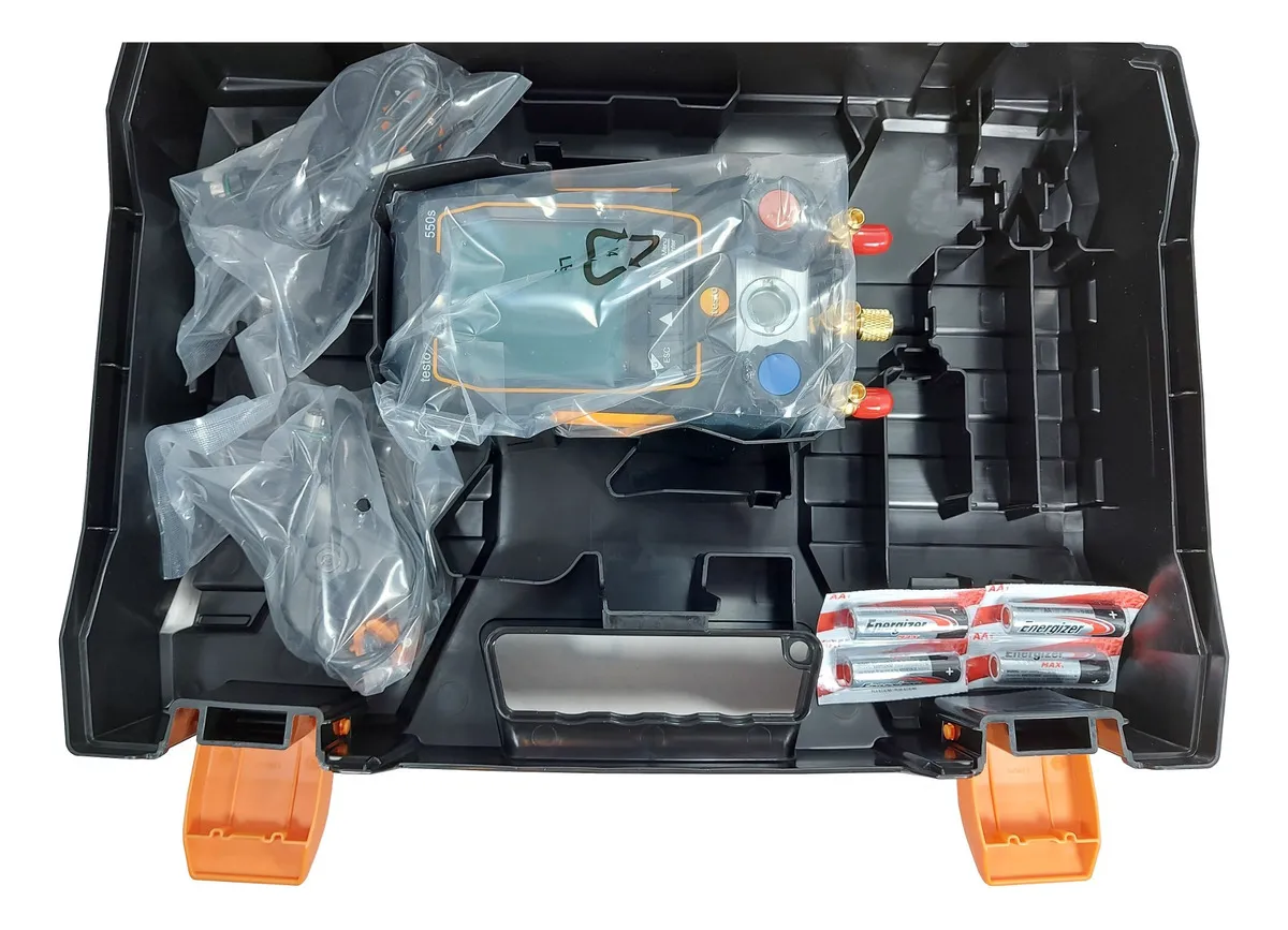 Kit Manifold Manómetro Digital Temperatura Testo 550s - Image 2