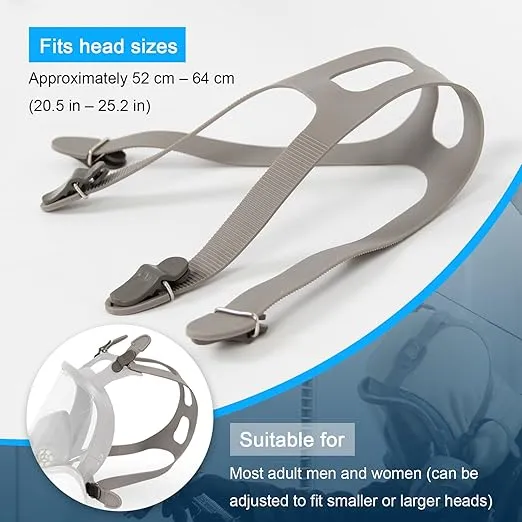 Arnés de cabeza de repuesto para cara completa serie 6000 de 3M - Image 5