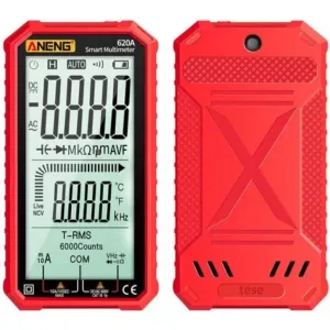 Multimetro Digital Tester Voltaje Resistencia Panel Gigante ST620A