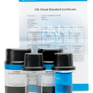 Soluciones de verificacion de calibracion de Cloro Libre y Total marca HANNA HI97701-11