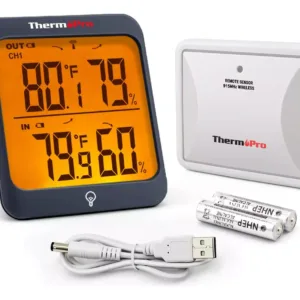 Termómetro Digital Higrómetro Thermopro Tp638bw Monitor
