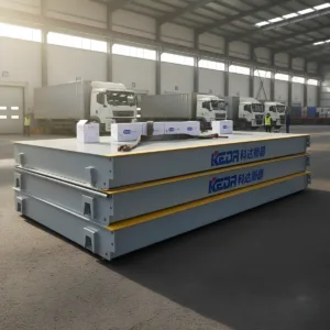 Balanza Bascula Electrónica para Camiones Vehiculos Pesados Keda FSG-80 (80 Toneladas)