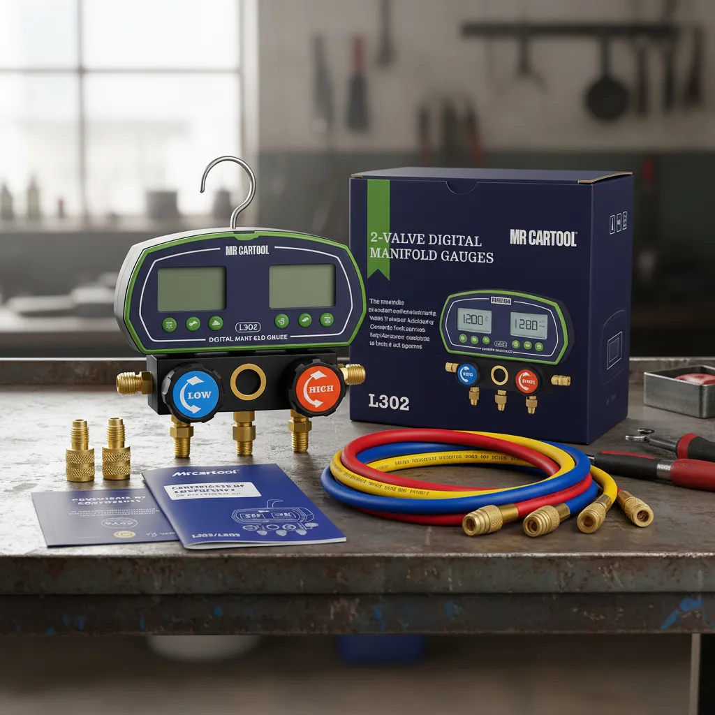 Vacuometro Digital L302 MR CARTOOL - Image 2