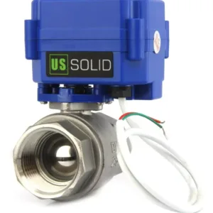 Valvula Selenoide Acero Inoxidable 1 Pulgada 9-24v Ac Dc