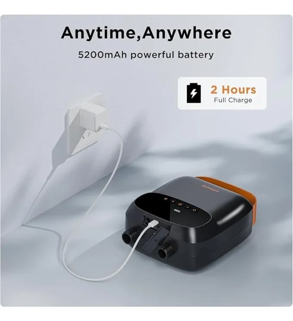 Inflador Eléctrico Bomba De Aire Usb Tablas Remo Deportes Airbank PUFFER Pro - Image 3