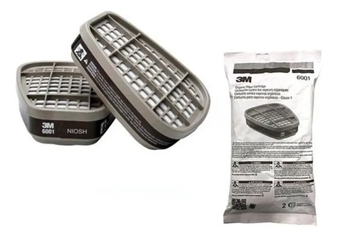 Cartucho 6001 Filtro Vapor Orgánico 2 Unidades 3m Pinturas 6001 - Image 2