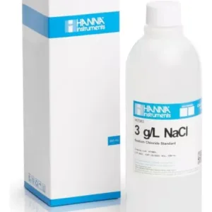 Solución Estándar 3,0g/l Sal Salinidad Hanna Hi7083l 500ml