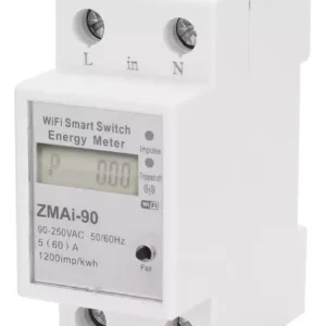 Medidor De Consumo Monofasico Smart Wifi Energía Inteligente Splenssy ZMAi-90