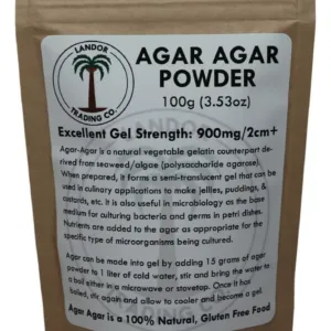 Agar Agar Polvo Alimentos Gelatina Alga Algas Premium 100g