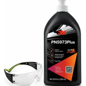 Cera Pulidora Para Pintura Automotriz Defectos Superficiales 3M PN5973 PLUS 1kg (viene con un par de anteojos)