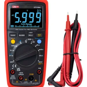 UNI-T UT139A Multímetro Digital Tester Diodos Pantalla Digital True Rms Cat Iii
