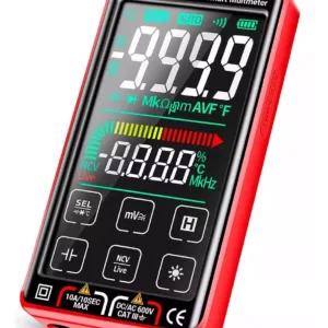 Multimetro Digital Pantalla Táctil True Rms Aneng 621a