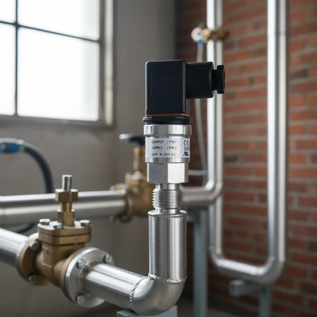 Transmisor de presión 0-10 Bar con salida 4-20 mA Danfoss modelo MBS 3000-2011-A1AB08-0 x - Image 6