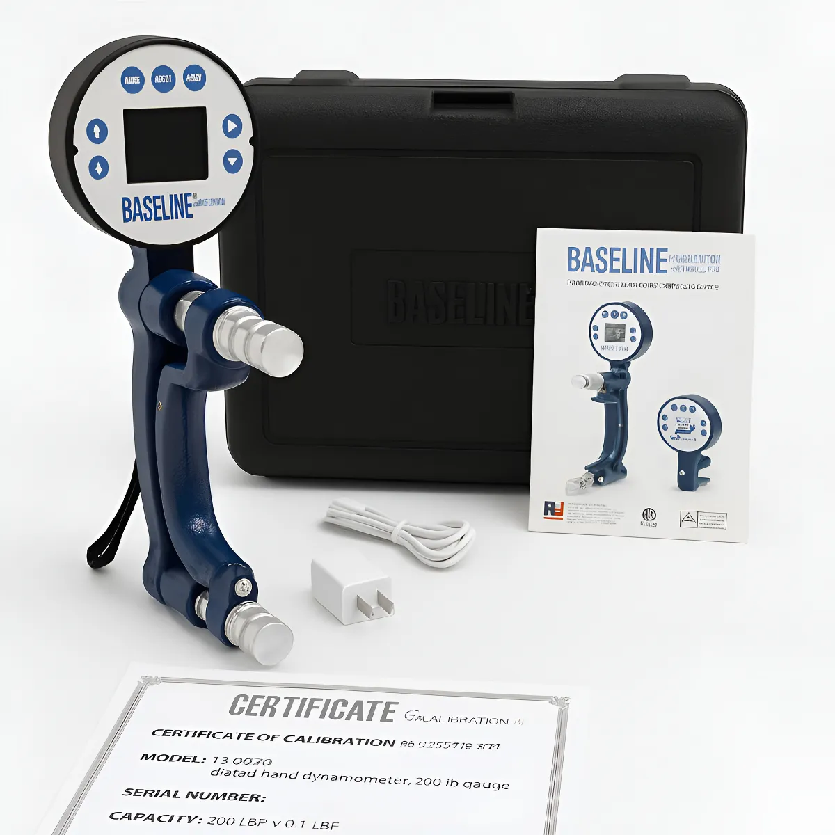 Dinamómetro digital de mano de 5 posiciones Baseline BIMS 12-0072