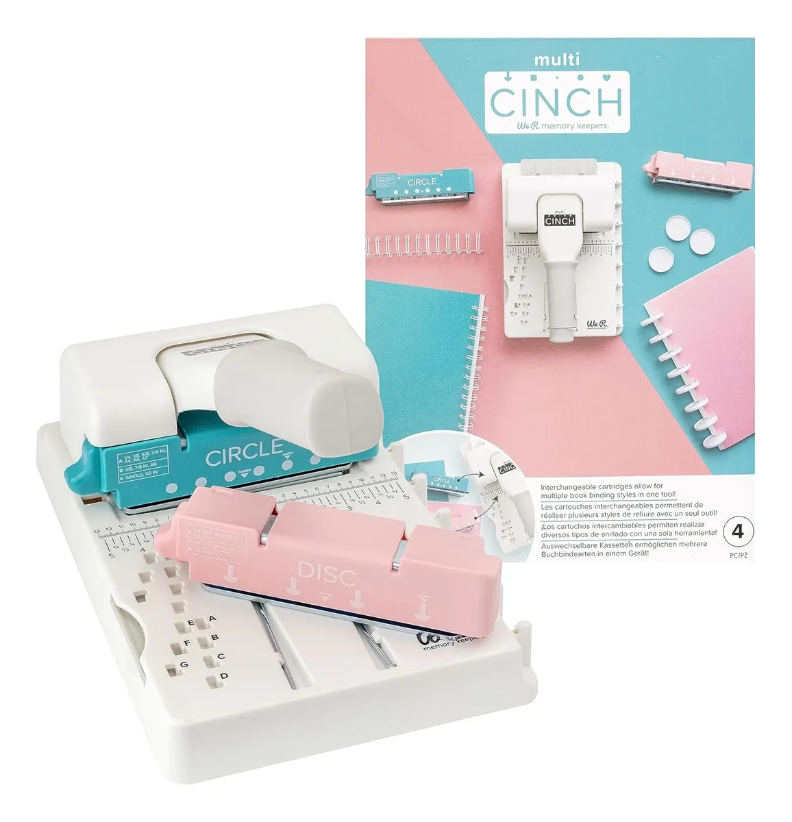 Encuadernadora Anilladora Cuadernos Bricolage Manualidades We R Memory Keepers 60000779 - Image 2