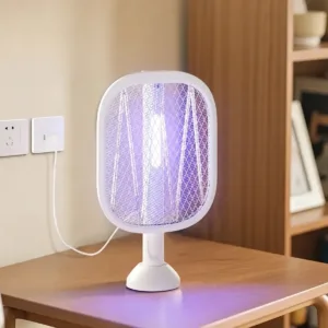 Raqueta Mata Mosquitos Insecticida USB Recargable Luz UV Weidasi WD-9012