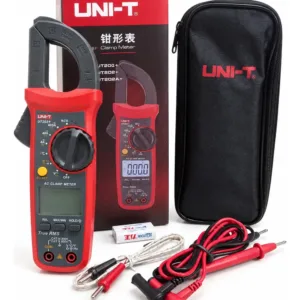 Pinza Amperimétrica Digital UNI-T UT202+ Corriente Ac Temperatura