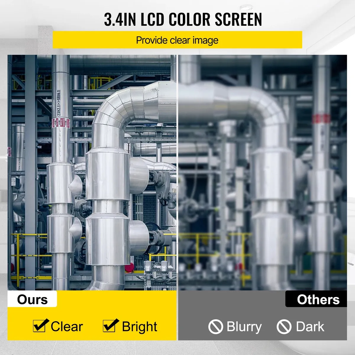 Boroscopio Cámara Inspección Tuberías Video Pantalla 50m Uimoso Cámara de inspección de tuberías de cámara de alcantarillado - Image 2