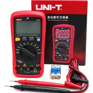 Multímetro digital UNI-T UT892 Tester Alto Voltaje True Rm Electrica