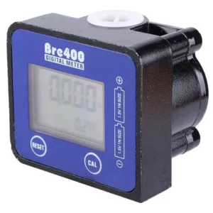 Caudalimetro Medidor De Flujo Pantalla Lcd 1/2 Pulgada Bre400