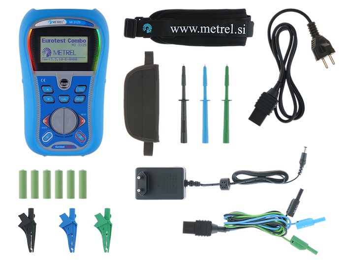 Telurimetro Digital Pantalla Medidor Resistencia Electrica Metrel MI-3125 - Image 4