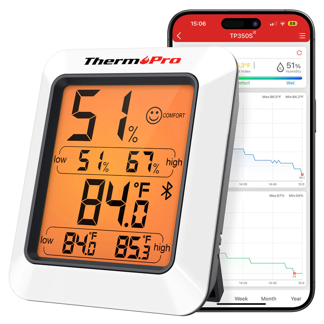 Termohigrometro Digital Humedad Bluetooth Thermopro TP350